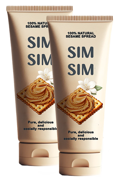 SIM SIM Squeezable Sesame Spread 100ml