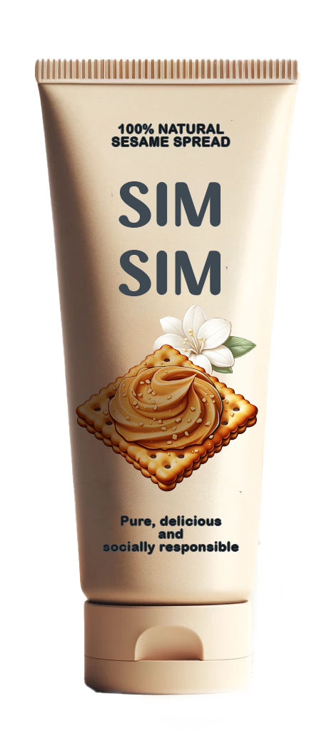 SIM SIM Squeezable Sesame Spread 100ml